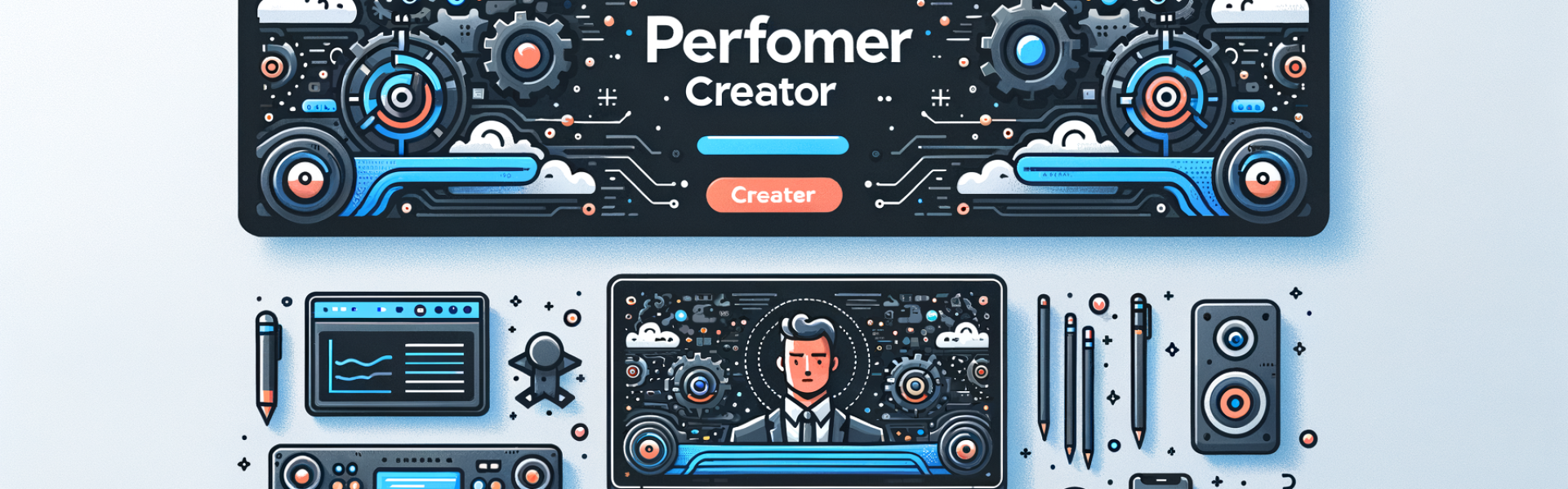 Performer Creator Admin Template