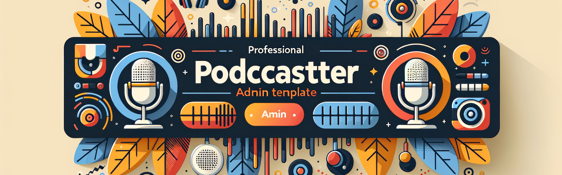 Podcaster Admin Template