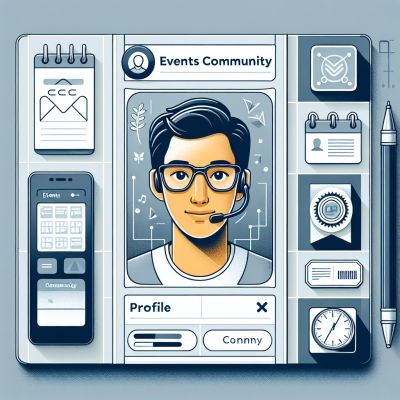 Events Community Layout Admin Template