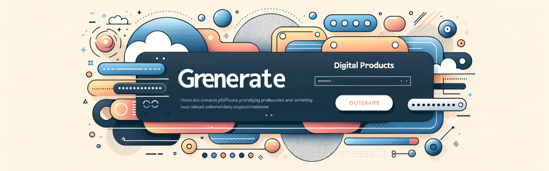 Digital Products Layout Admin Template